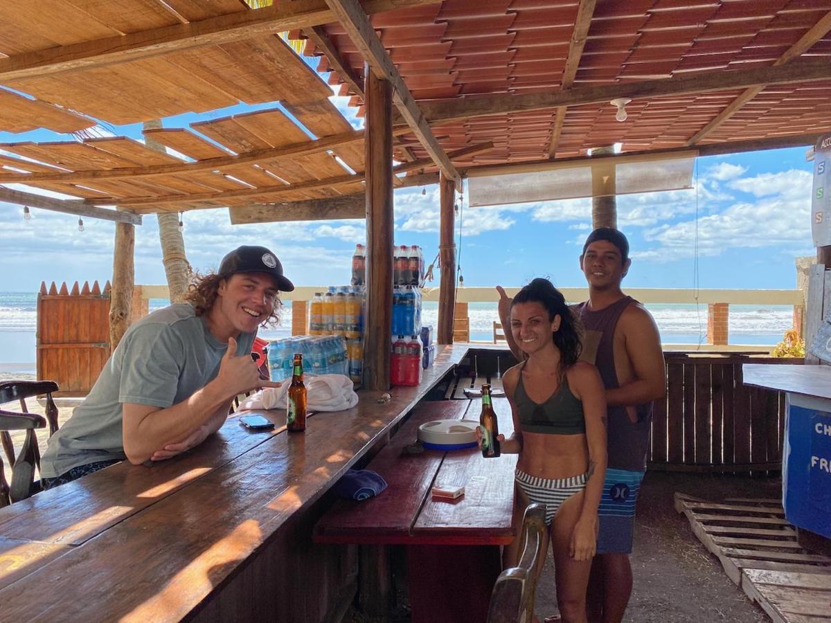 Solid Surf Camp Hostel Nicaragua Transito Esterno foto